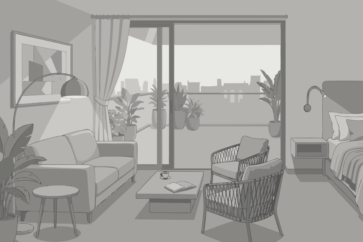 Single Room with Balcony